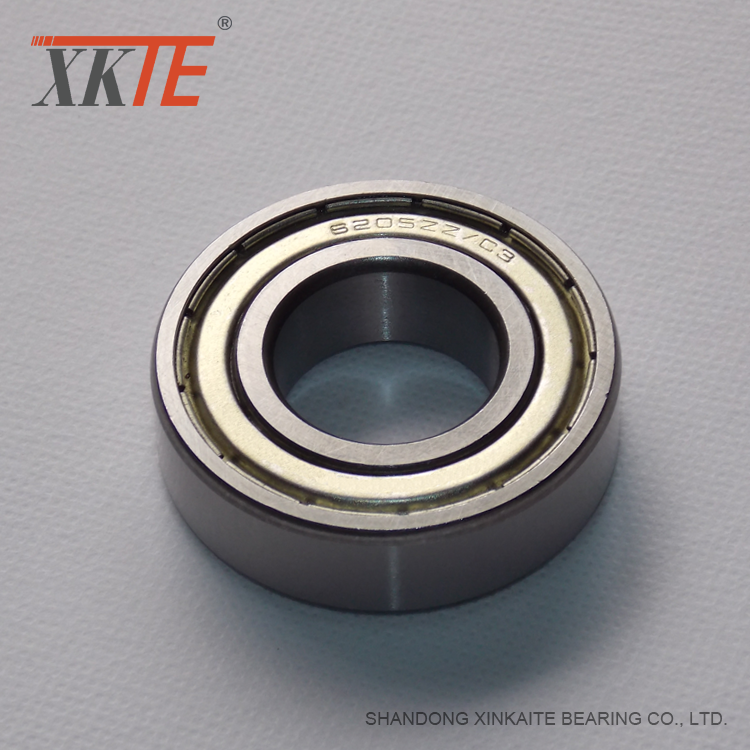 Conveyor Parts Steel Shielded Bearing 6205 ZZ C3